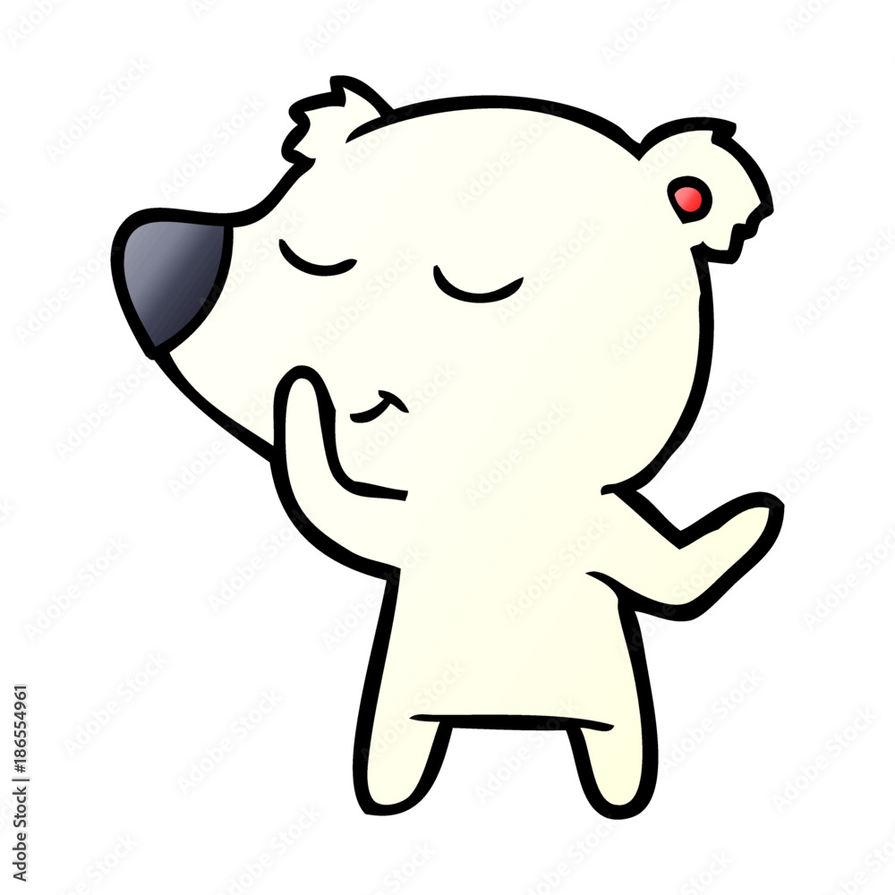 polar bear cartoon polar bear cartoon