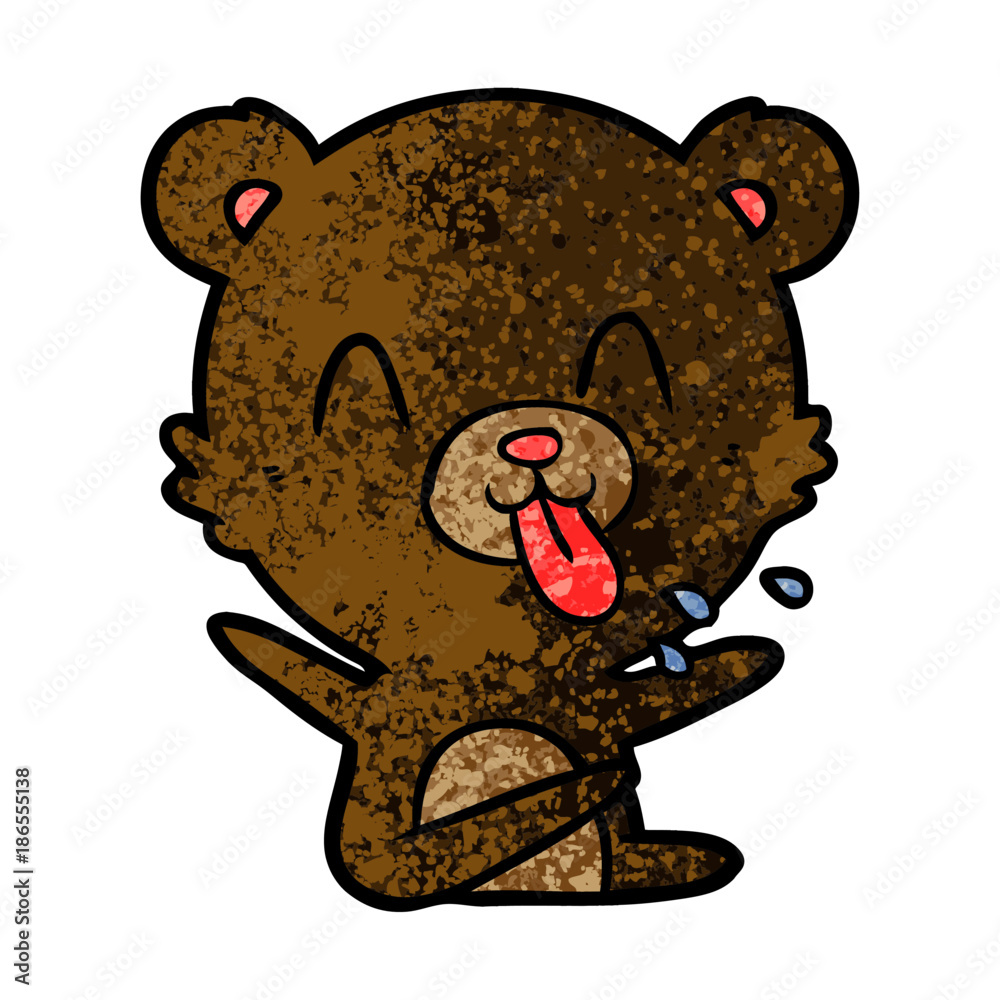 bear cartoon character bear cartoon character
