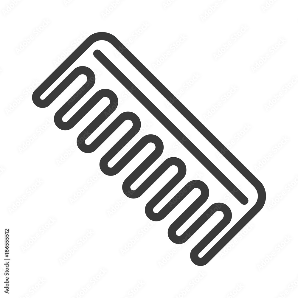 Baby comb icon, comb vector, hair symbol eps 10 Baby comb icon, comb vector, hair symbol eps 10