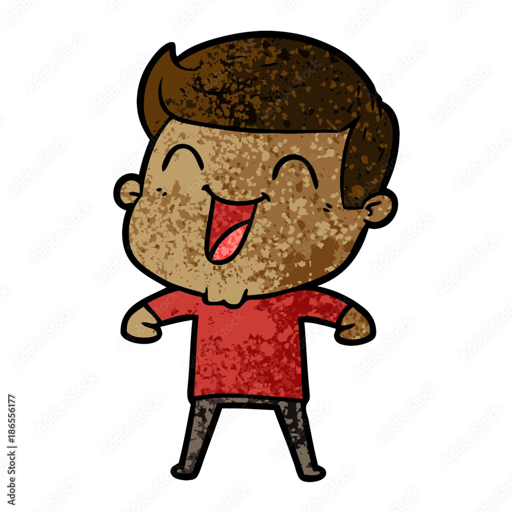 cartoon man laughing cartoon man laughing