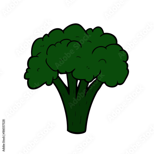 cartoon brocoli