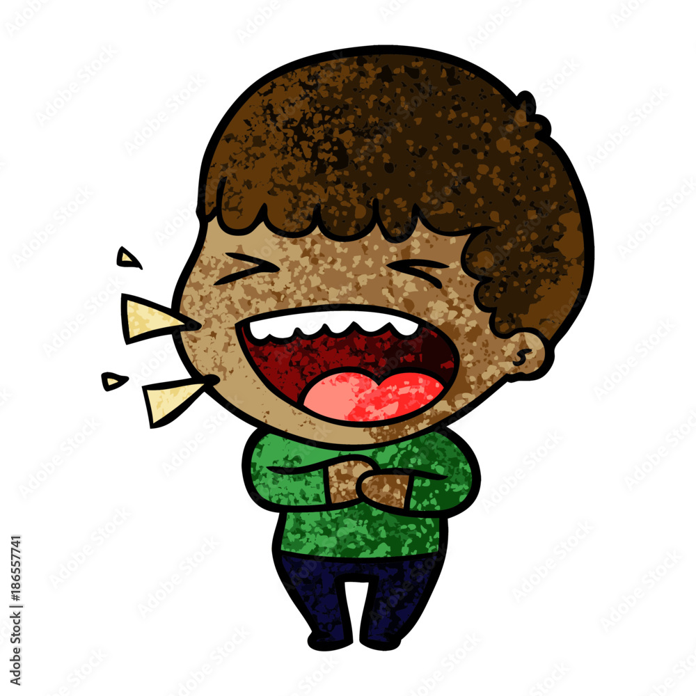 cartoon laughing man cartoon laughing man