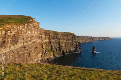 Cliffs of Moher at sunset, Co. Clare, Ireland