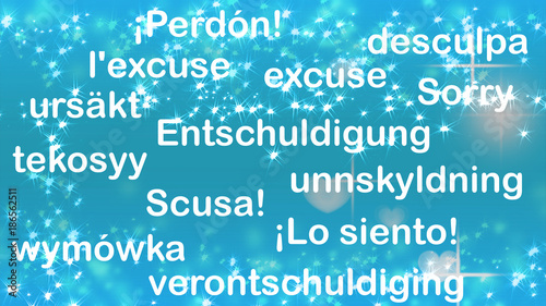 Entschuldigung Verzeihung Sorry
