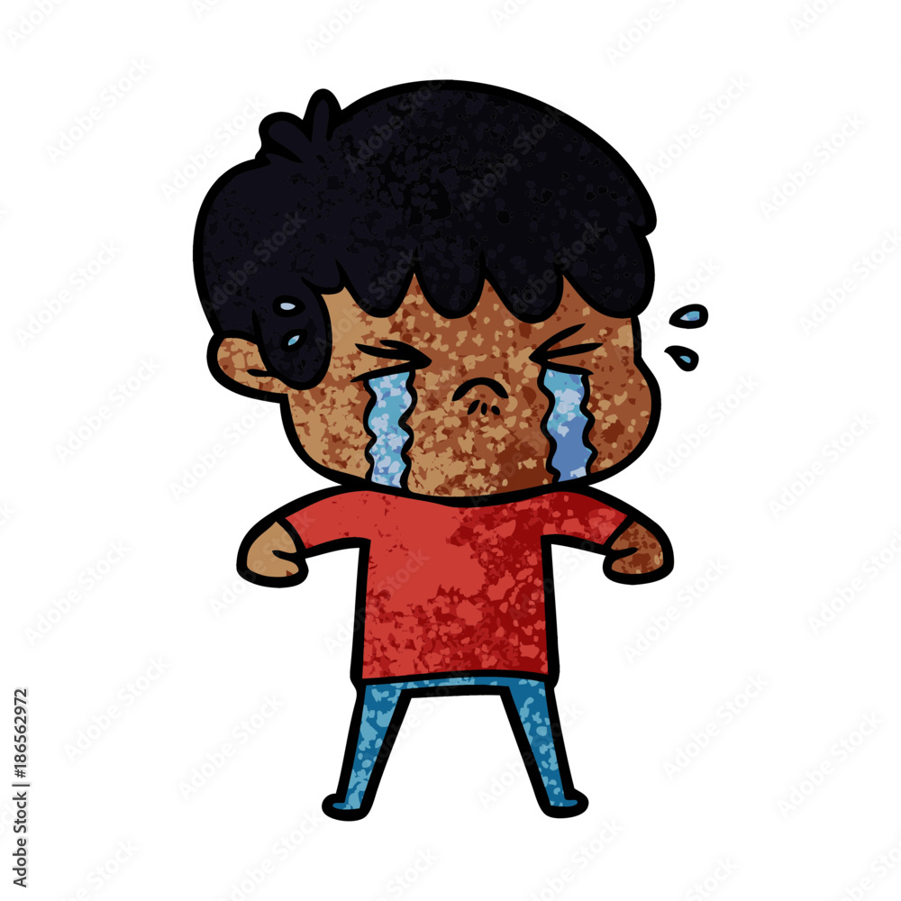cartoon boy crying cartoon boy crying