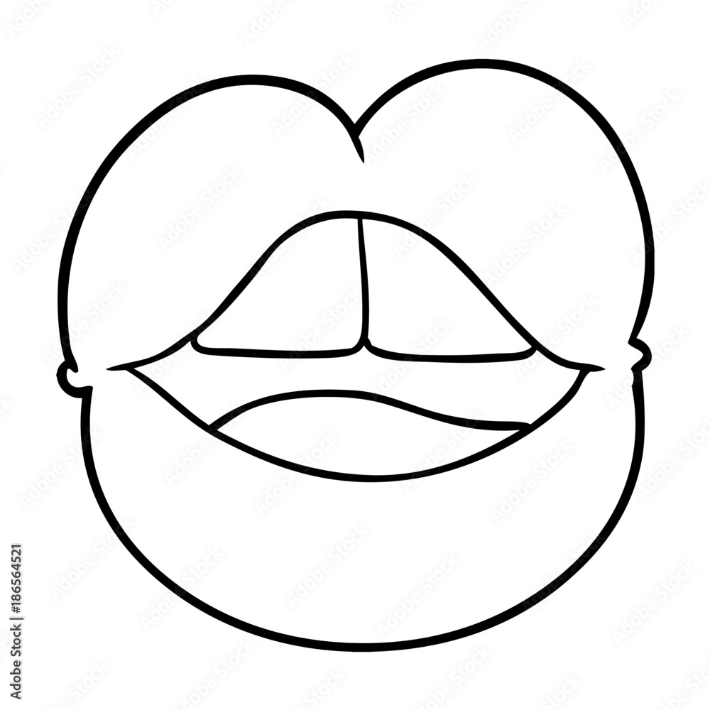 cartoon full lips cartoon full lips