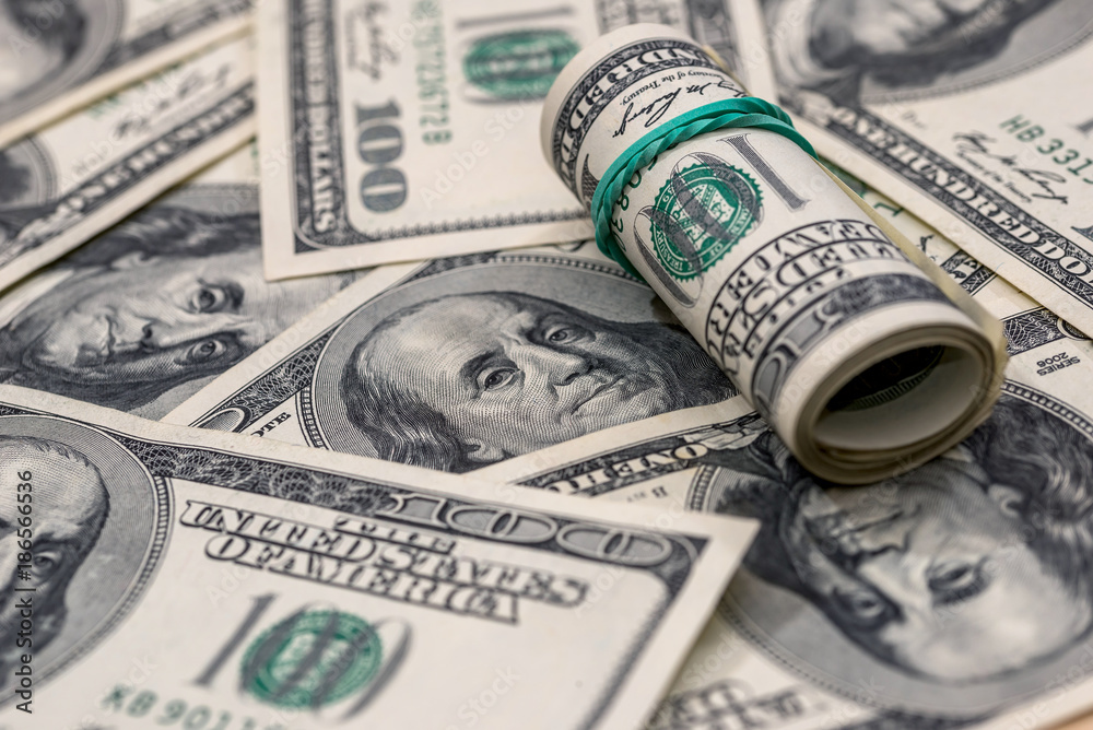 financial concept - background from usa dollars financial concept - background from usa dollars