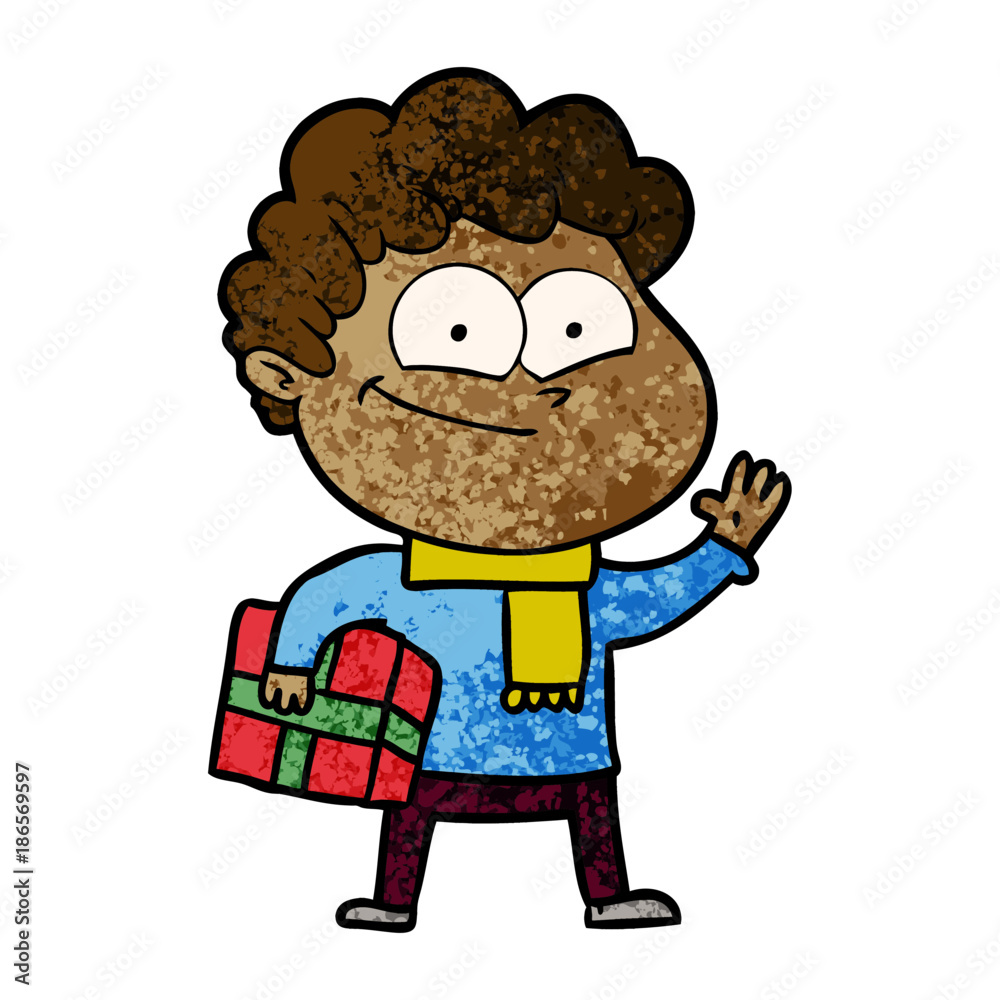 cartoon happy man cartoon happy man