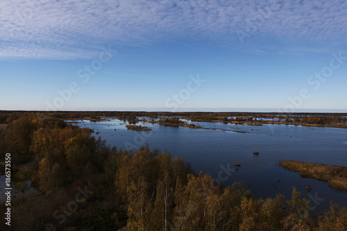 Lake in finland in summertime