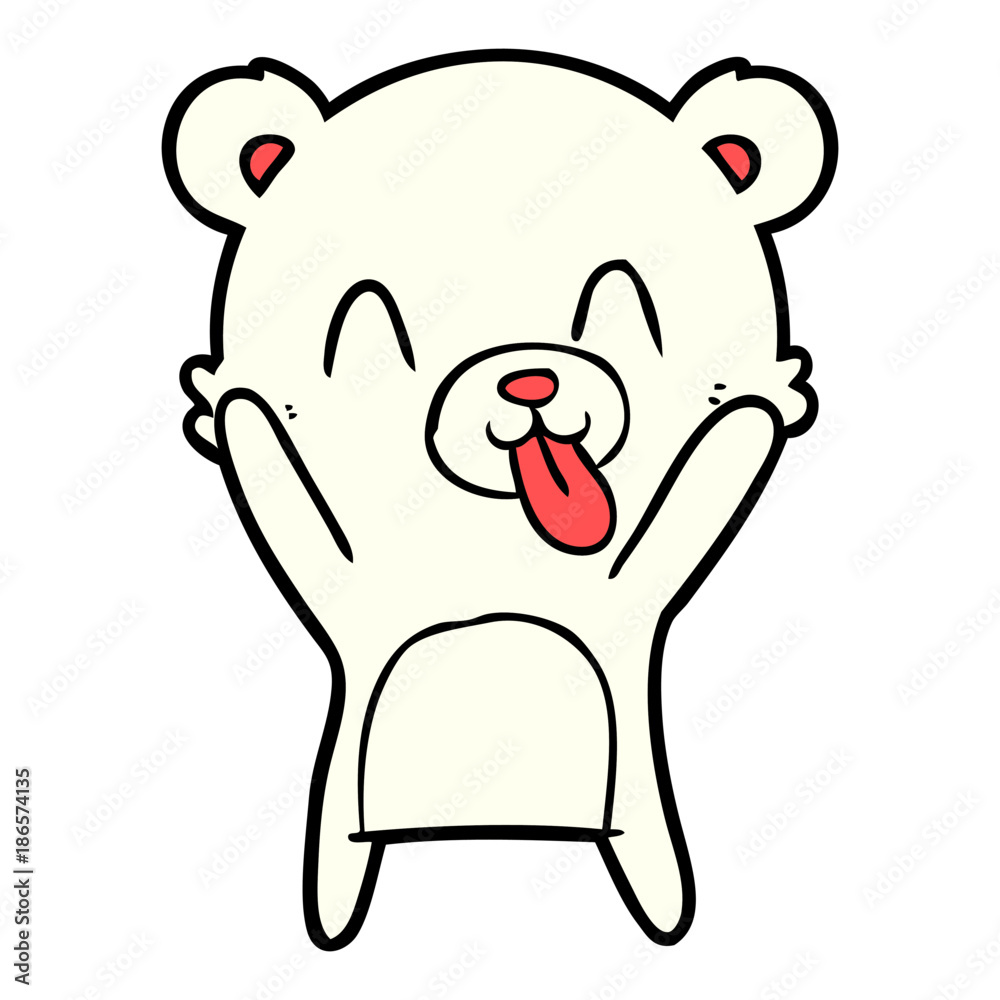 polar bear cartoon