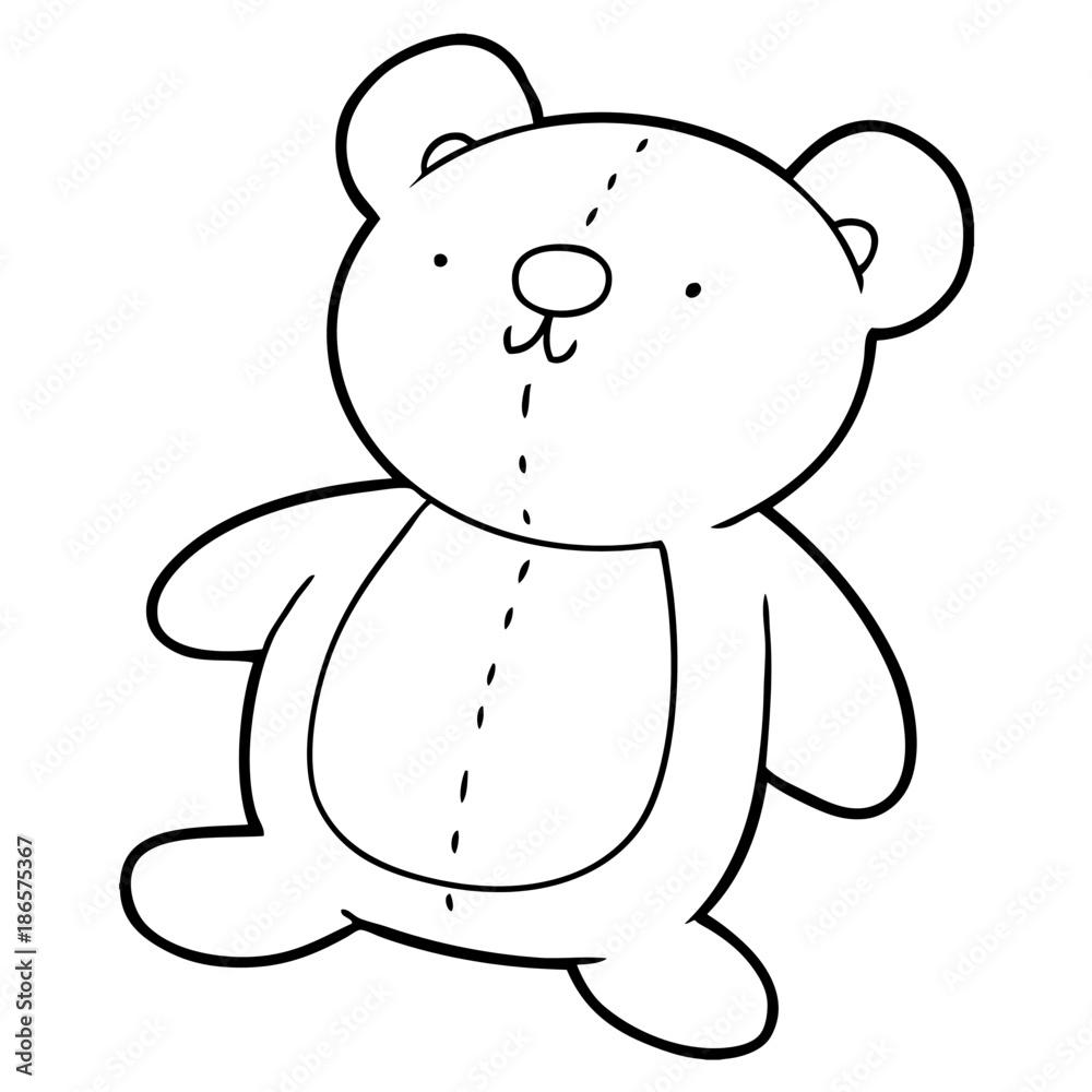 cartoon stuffed toy bear cartoon stuffed toy bear