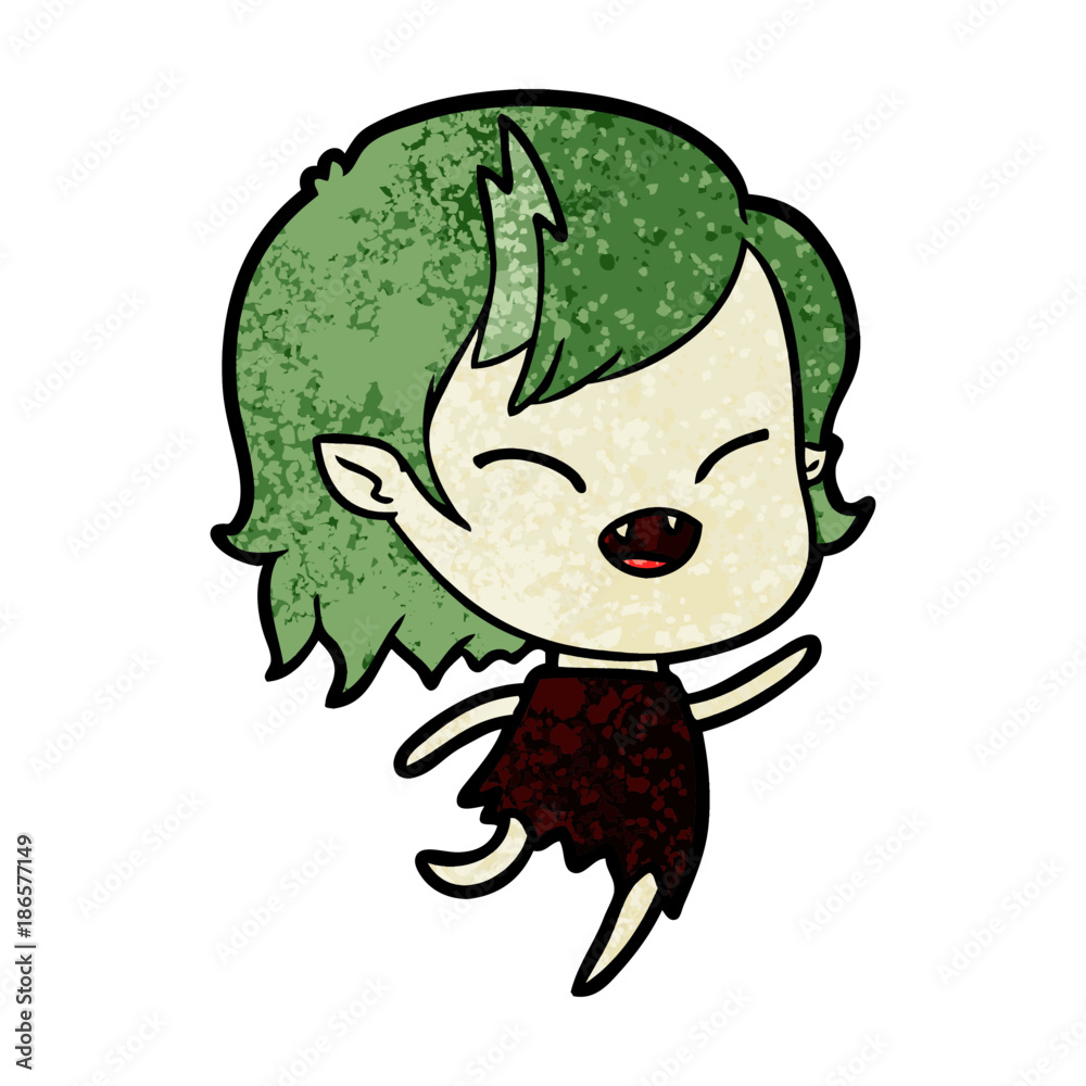 cartoon laughing vampire girl cartoon laughing vampire girl