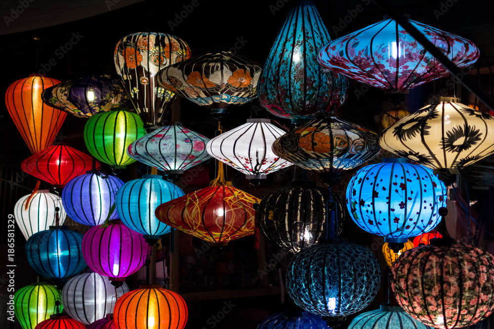 Beautiful paper lanterns