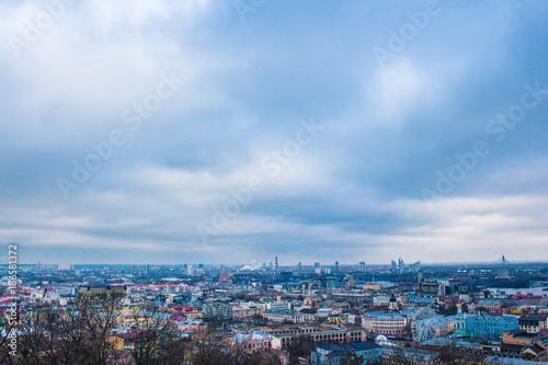 Panorama of Kyiv.