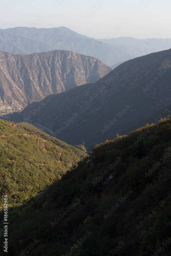 Fototapeta premium Green desert mountains