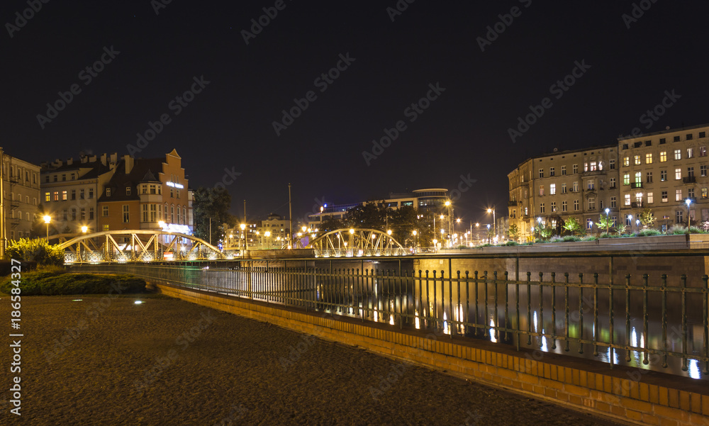 Wroclaw by night, Poland Wroclaw by night, Poland