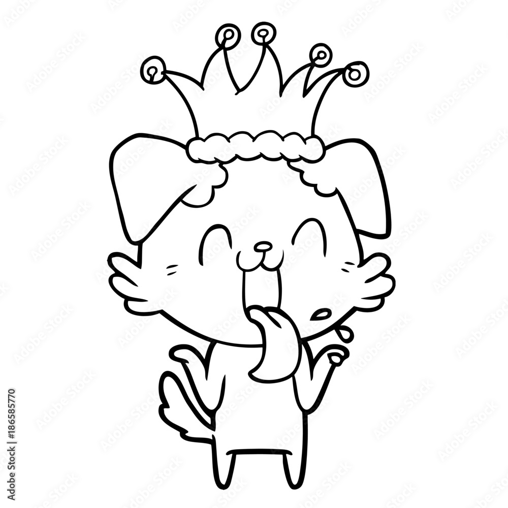 cartoon panting dog shrugging shoulders cartoon panting dog shrugging shoulders