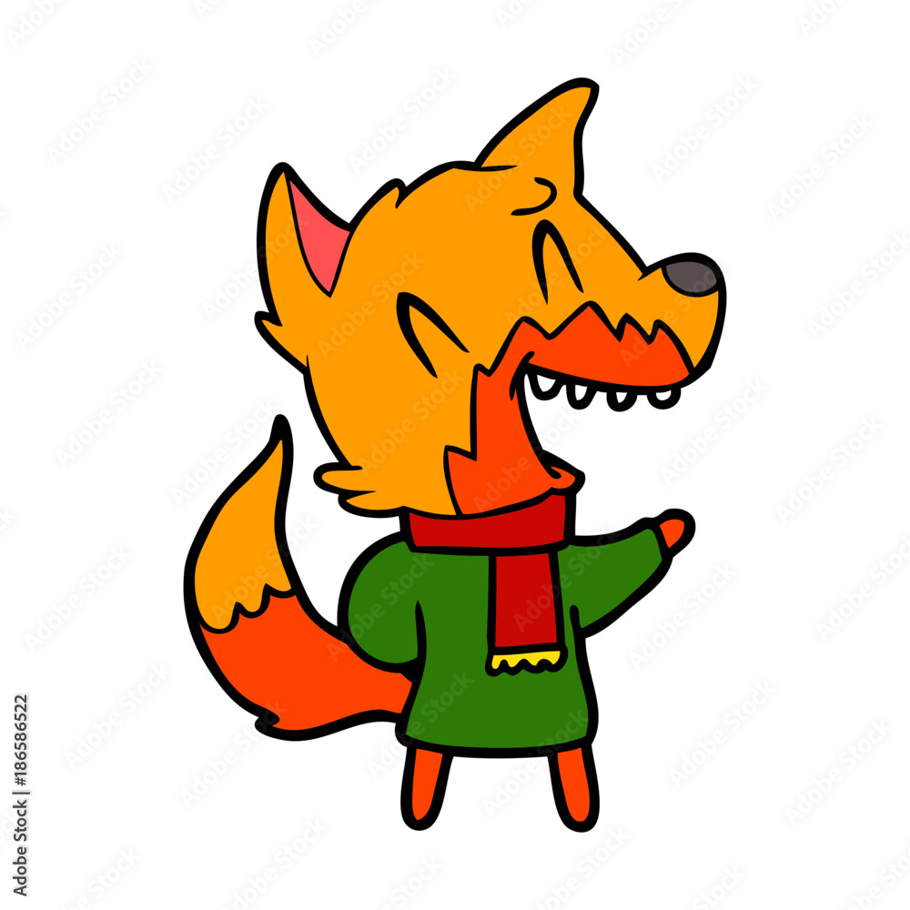 fox cartoon character fox cartoon character