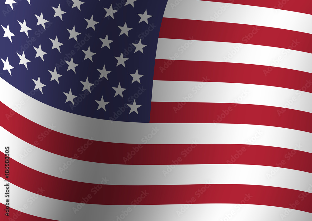 Fototapeta premium United States Flag