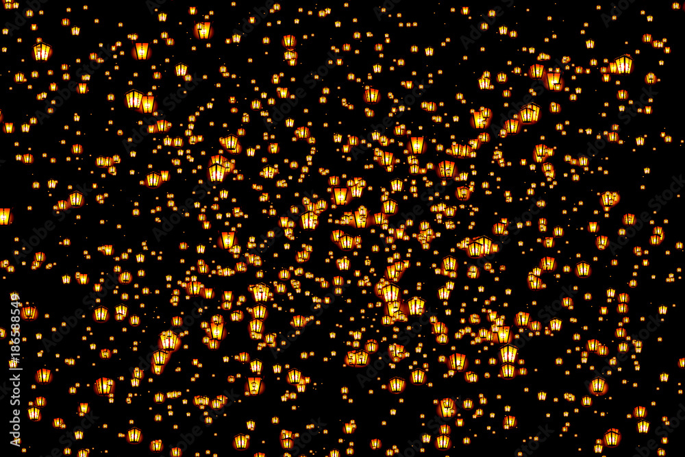 Many shining lamps Many shining lamps