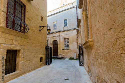 Fototapeta Naklejka Na Ścianę i Meble -  Architecture of Mdina on Malta