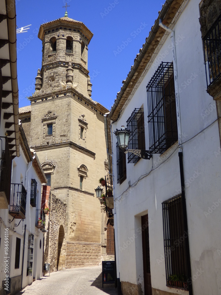 Baeza, pueblo de Jaén  en la Comunidad Autónoma de Andalucía, España. Declarado Patrimonio de la Humanidad por la Unesco