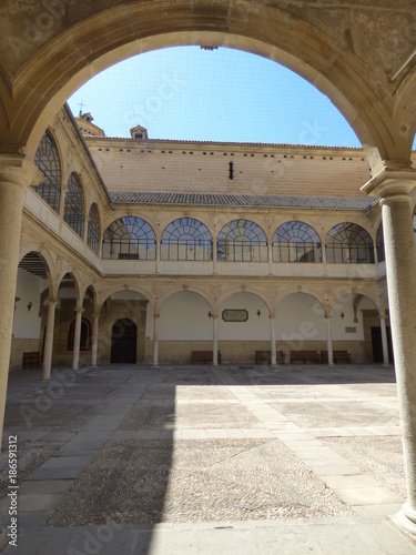 Baeza, pueblo de Jaén en la Comunidad Autónoma de Andalucía, España. Declarado Patrimonio de la Humanidad por la Unesco
