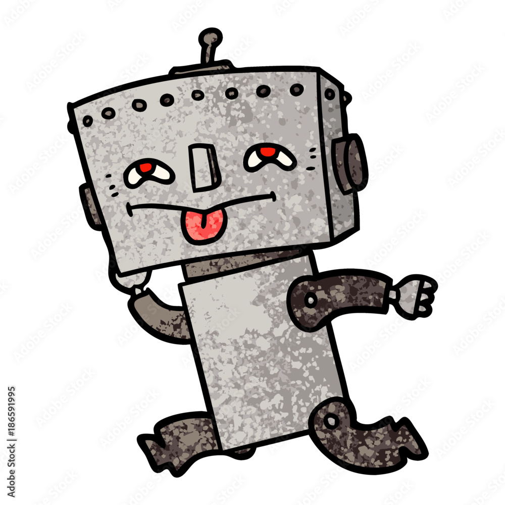 cartoon robot cartoon robot