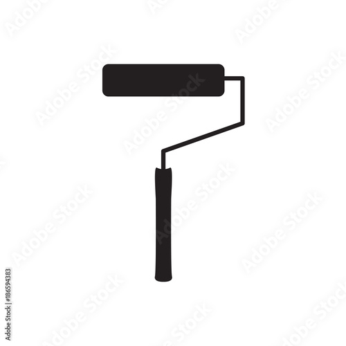 paint roller icon- vector illustration