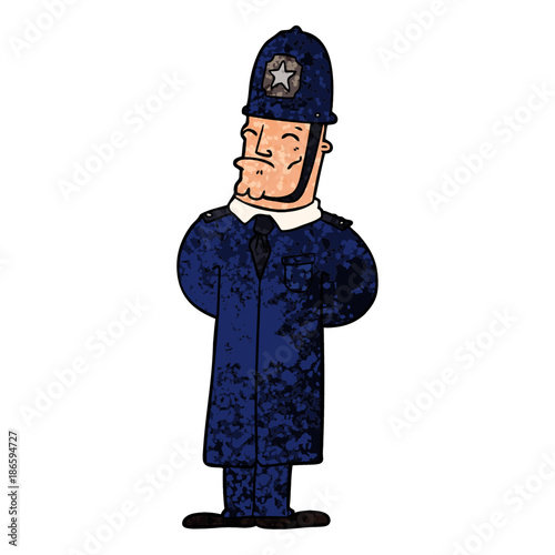 cartoon policeman