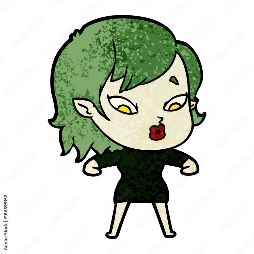 cute cartoon vampire girl cute cartoon vampire girl