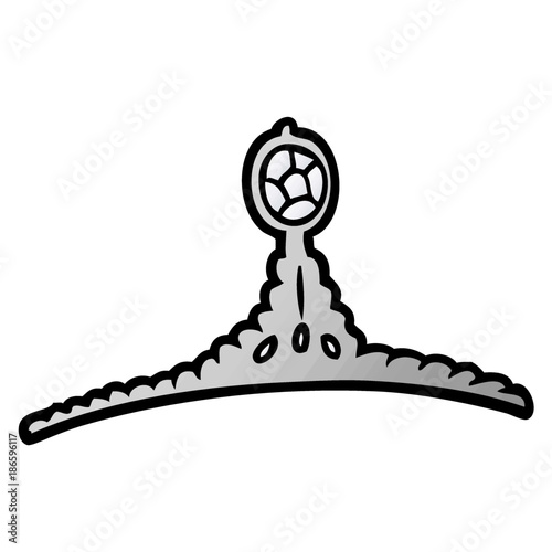 cartoon princess tiara