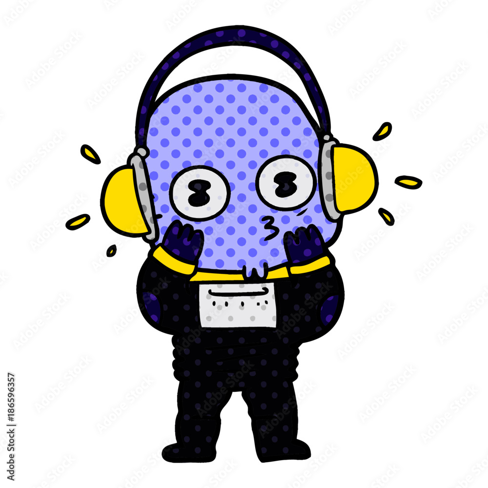 cartoon weird bald spaceman cartoon weird bald spaceman