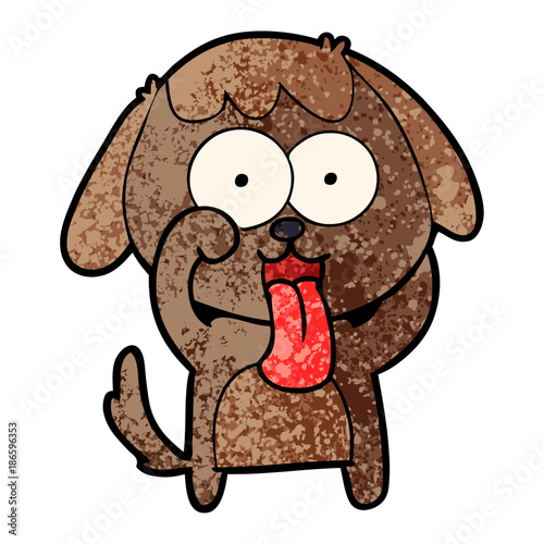 cute cartoon dog