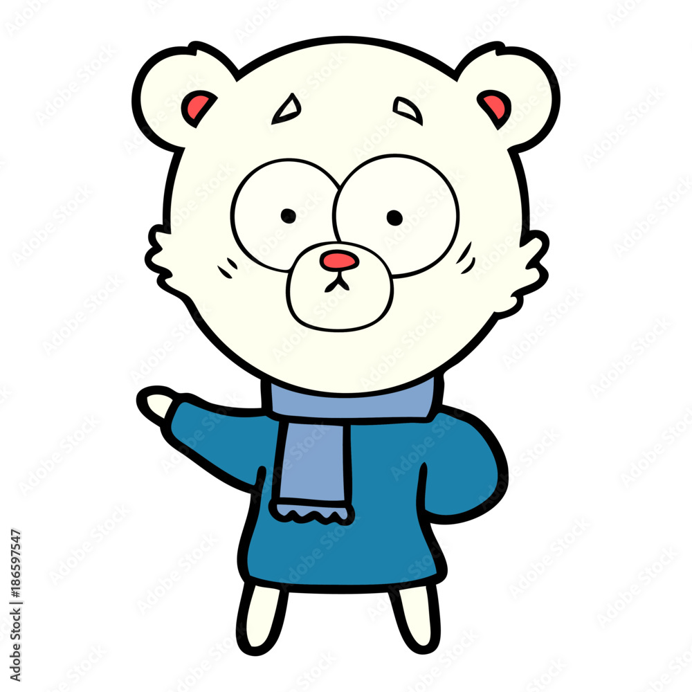 polar bear cartoon