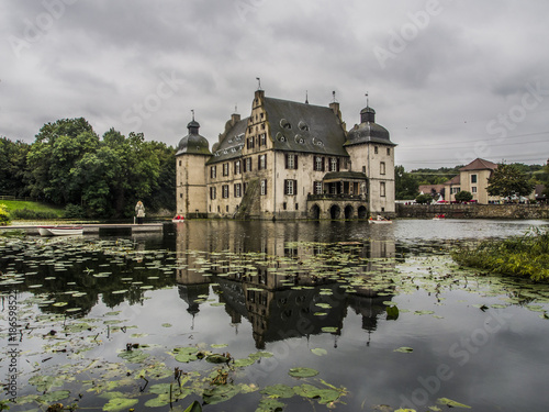 Obraz na płótnie Schloss Bodelschwingh w salonie