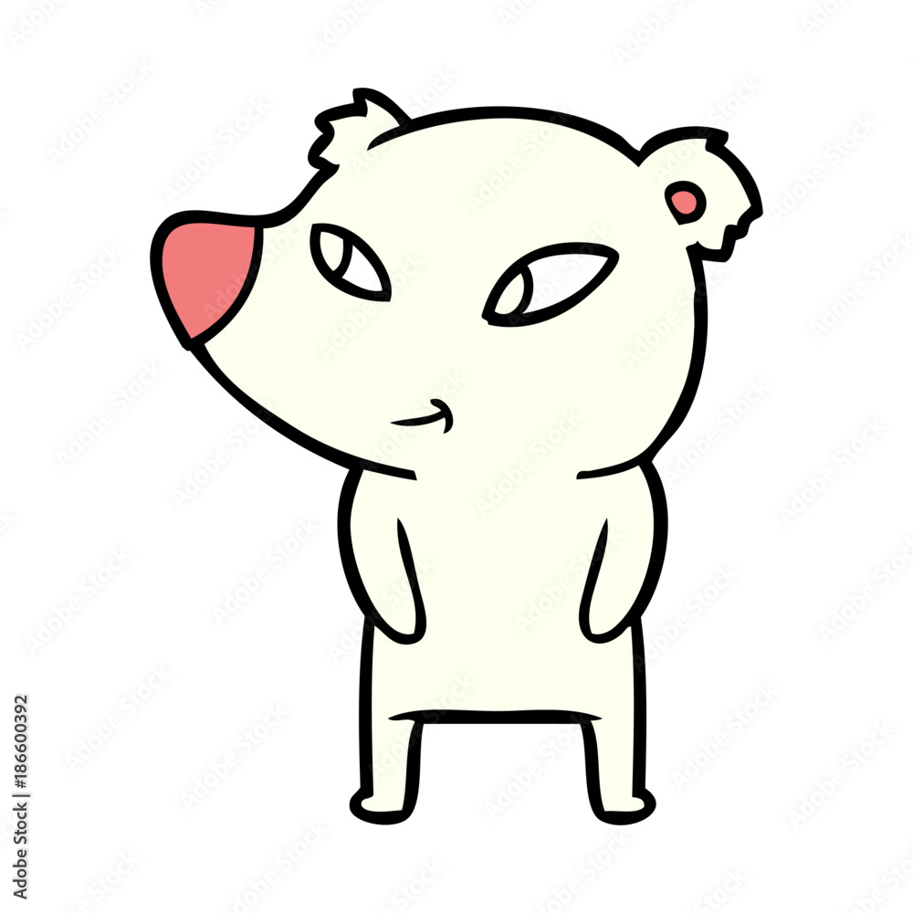 polar bear cartoon polar bear cartoon