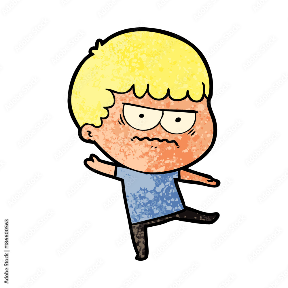 cartoon annoyed man cartoon annoyed man