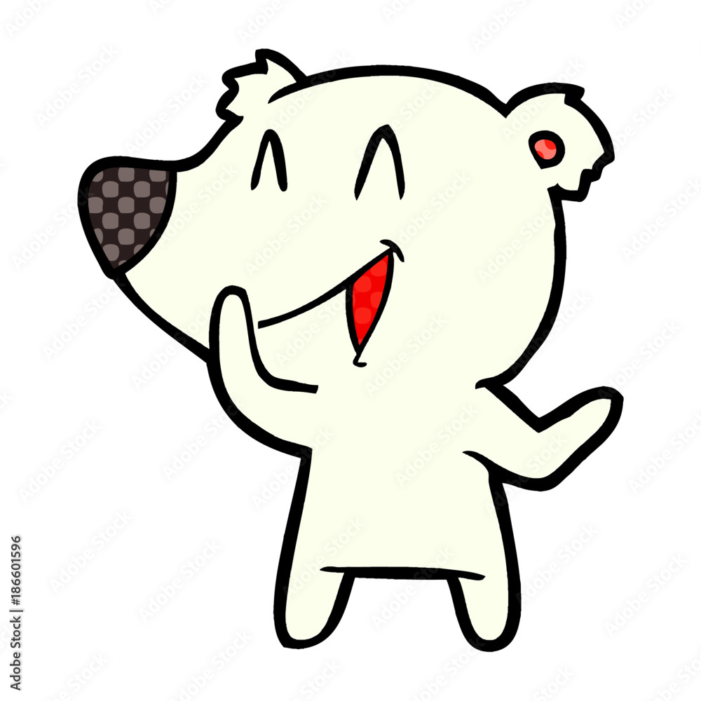 polar bear cartoon