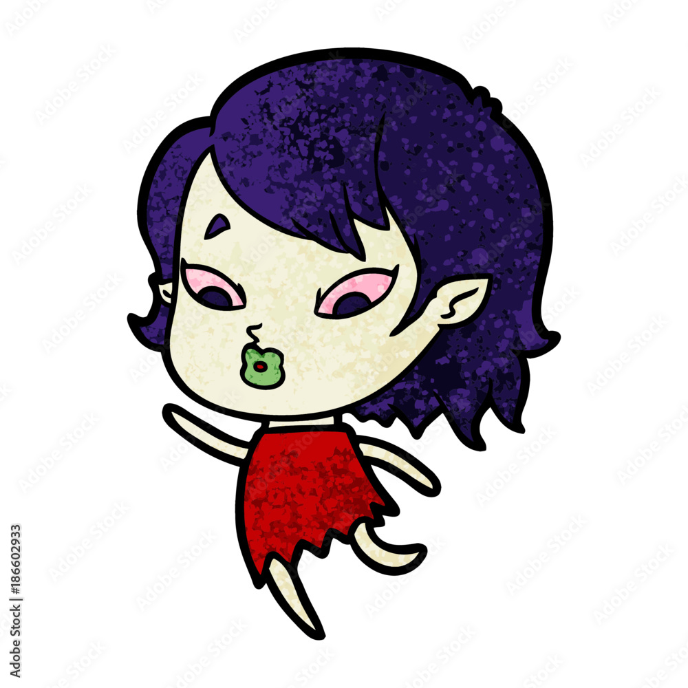 cute cartoon vampire girl cute cartoon vampire girl