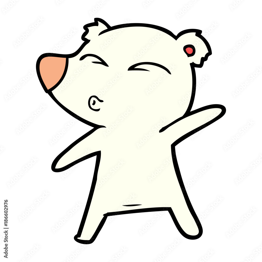 polar bear cartoon polar bear cartoon
