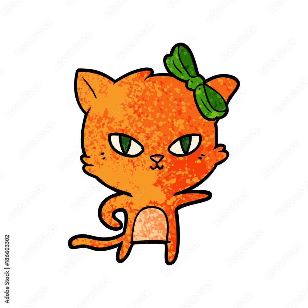 cute cartoon cat cute cartoon cat