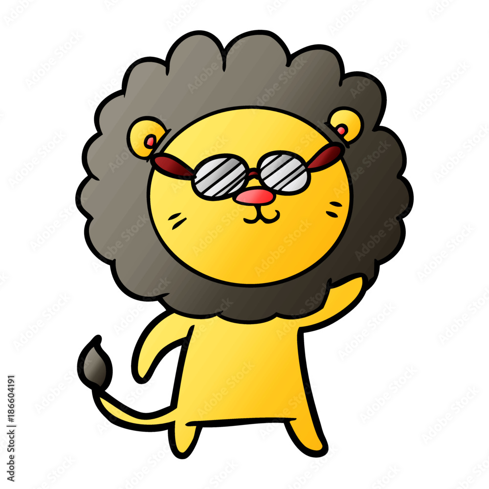 cartoon lion cartoon lion