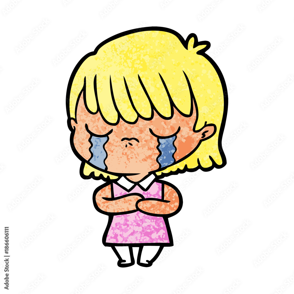 cartoon woman crying cartoon woman crying