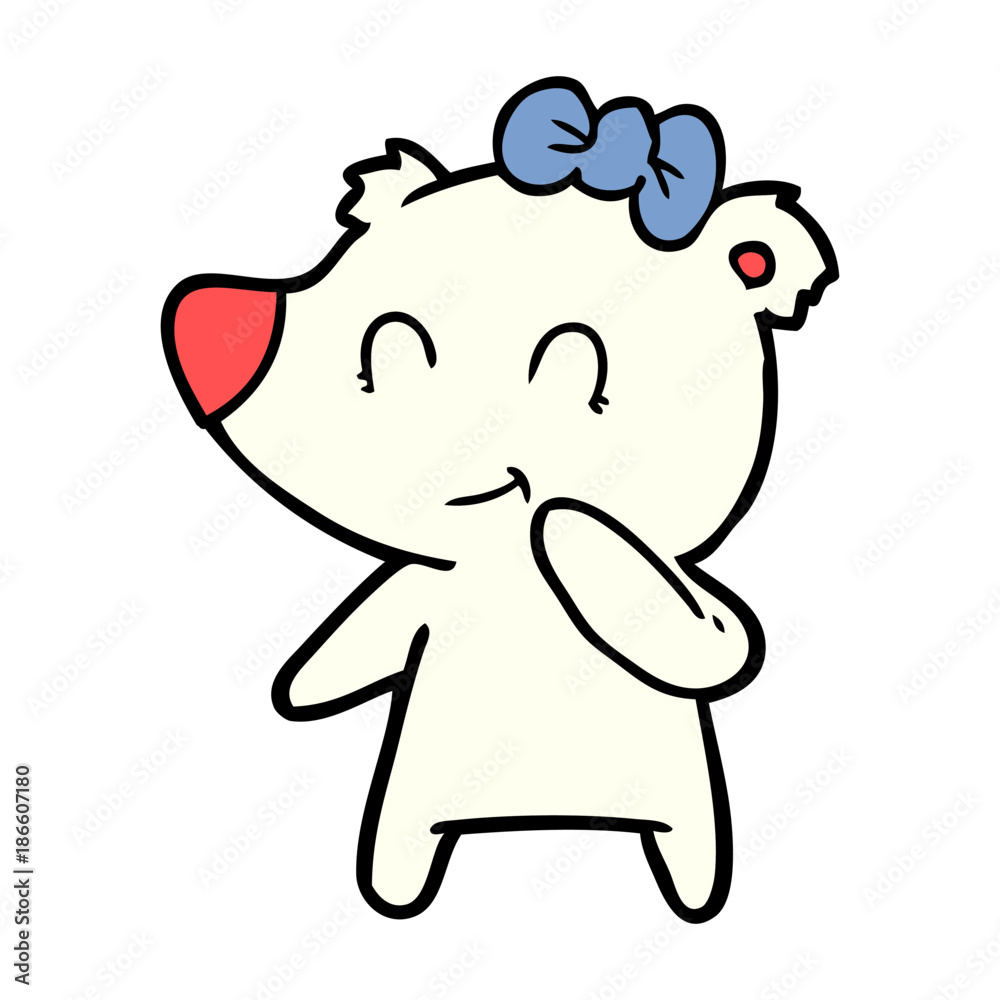 polar bear cartoon polar bear cartoon