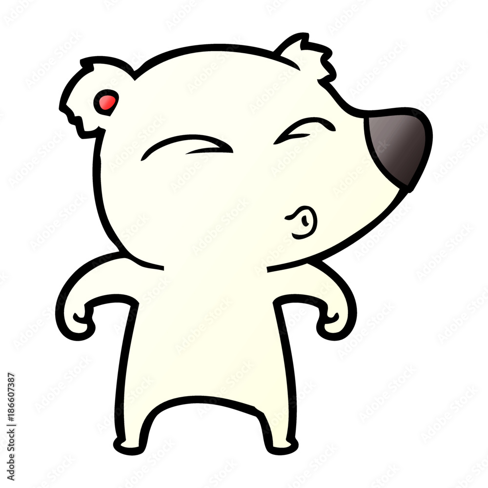 polar bear cartoon polar bear cartoon