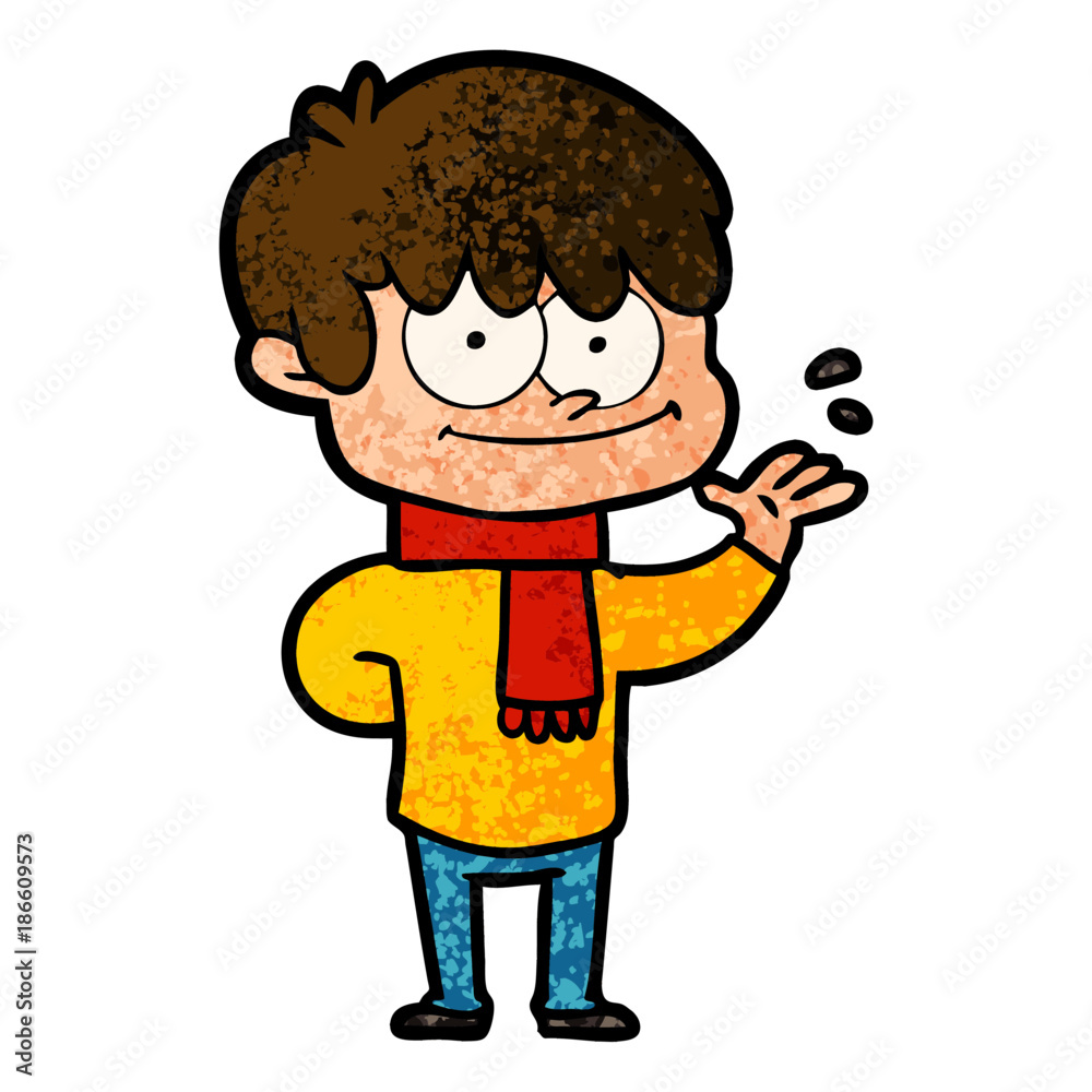 happy cartoon man happy cartoon man