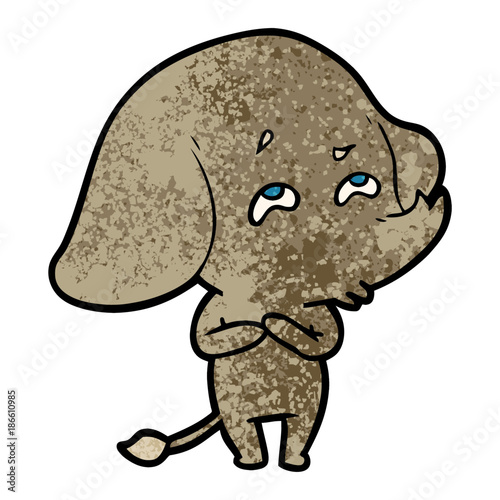 cartoon elephant remembering