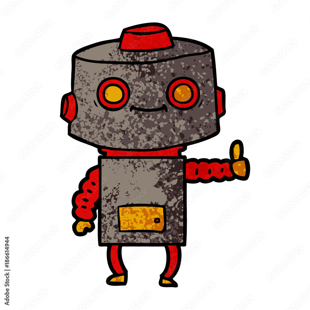 cartoon robot cartoon robot