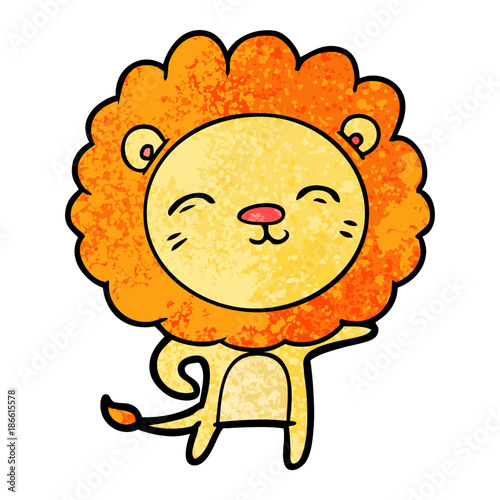 cartoon lion